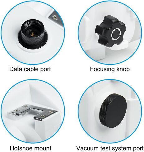 Seafrogs Waterproof housing for Sony A7II/A7RII/A7SII with 28-70mm f3.5-5.6 OSS Lens,Camera Housing Diving to 40M/130FT,Inbuilt Leak Detection Sensor (White) in Saudi Arabia