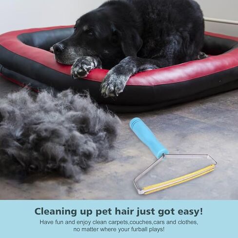 Pet Hair Remover for Couch,Cat Hair Remover,Lint Cleaner Pro Pet Hair，Dog Hair Removal Tool and Clothes Fuzz Rollers Pet Towers Carpet Rake in Saudi Arabia