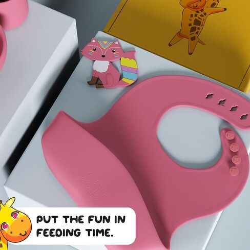 Led Weaning Infant Feeding Set in Green Color for Baby Solid Feeding - Food Grade Silicone (6 Piece Set) in Saudi Arabia
