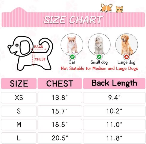 زي أرنب عيد الفصح من ديليفور، معطف كلب رائع على شكل أرنب للحيوانات الأليفة للكلاب الصغيرة والقطط (S) in Kuwait