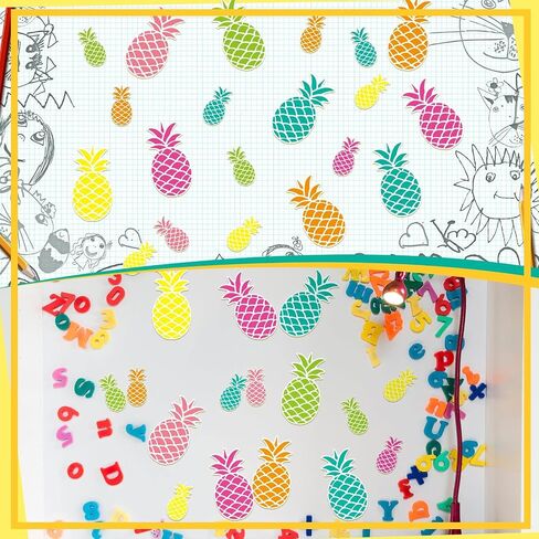 48 Pcs Pineapple Cutouts Tropical Punch Pineapple Mini Accents Beach Bulletin Board Decorations Pineapple Classroom Decor for Tropical Classroom Office Party Home Decor in Saudi Arabia