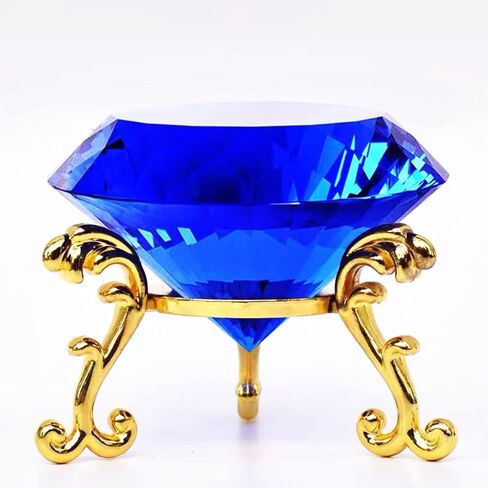 حامل كرات كريستال، 6 عبوات من حامل كرات الكريستال الذهبي والفضي، بقطر 2.8 انش بتصميم عتيق ذهبي وفضي، حامل عرض كريستال زجاجي بتصميم زهور in Kuwait