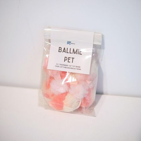 BALLMIE Cat Toy Ball Furry Mice with Tail Silvervine in Kuwait