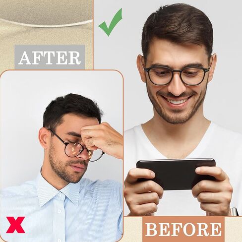 وسادات أنف للنظارات من TIESOME، 10 أزواج من وسادات الأنف من السيليكون للنظارات الشمسية ونظارات القراءة in Kuwait