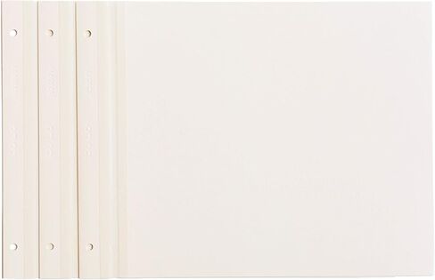 Kolo Refill Pages for Newport 8.5x11 Scrapbook, White in Saudi Arabia