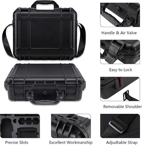 Professional Hard Case for DJI Air 2S Shockproof Waterproof Case Compatible with DJI Mavic Air 2, Smart Controller, Batteries,Charger, Lens Filter Case, Propellers in Kuwait