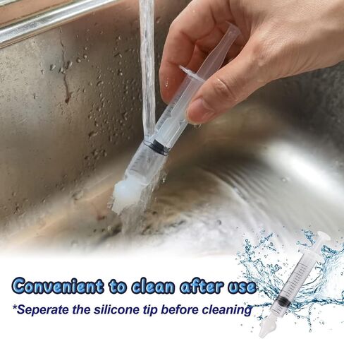 حقنة أنف للأطفال باللون الأبيض - قطعتين - شفاط أنف آمن للأطفال من السيليكون، أداة شطف منظف الأنف من السيليكون للأطفال/الرضع/الأطفال in Kuwait