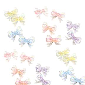 20 قطعة من مشابك شعر الاطفال، فيونكات شعر للفتيات الصغيرات، مشابك شعر للاطفال الصغار للشعر الناعم، دبابيس شعر مبطنة بالكامل، مشابك شعر صغيرة 1 انش، مشابك تمساح للبنات الرضع هدايا in Kuwait