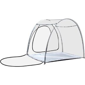 Clear Pod Sports Tent for 3-4, Weather Cover for Chairs, Sporting Events Outdoor Tents, Pop Up Shelter for Cold Weatherproof Bubble Tent (Large) in Kuwait