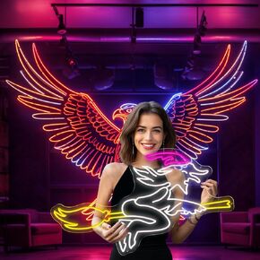 Create Your Own Reality Dimmable LED Neon Light for Birthday Party Decoration Bar Wedding Bedroom Game Room Shop Neon Light Sign 36.28 x 7.4 inch