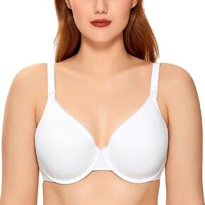 CALVENA Women's Full Sling Lightly Padded Underwire Maternity Nursing Bra for Breastfeeding in Saudi Arabia