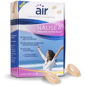 AirWare Travel | Advanced Nasal Filter | 4 Pack Size Small