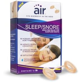 AirWare Travel | Advanced Nasal Filter | 4 Pack Size Small in Kuwait
