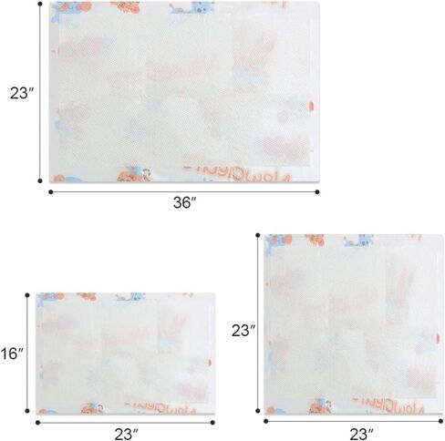 حفاضات نيوكليرز الداخلية القابلة للاستعمال مرة واحدة لتغيير حفاضات سلس البول المسامية، 30 قطعة/العبوة (40.64 سم × 58.42 سم - عبوتان (60 قطعة) in Kuwait