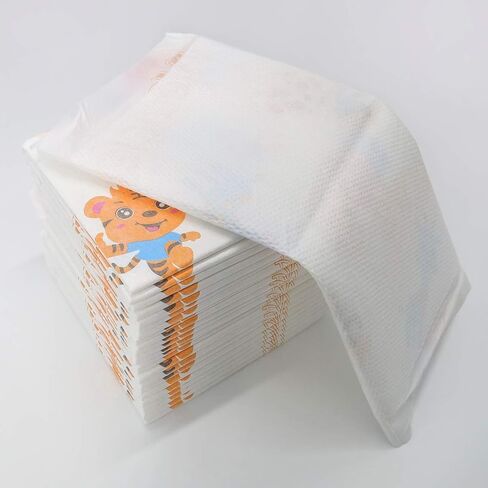 حفاضات نيوكليرز الداخلية القابلة للاستعمال مرة واحدة لتغيير حفاضات سلس البول المسامية، 30 قطعة/العبوة (40.64 سم × 58.42 سم - عبوتان (60 قطعة) in Kuwait