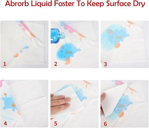 حفاضات نيوكليرز الداخلية القابلة للاستعمال مرة واحدة لتغيير حفاضات سلس البول المسامية، 30 قطعة/العبوة (40.64 سم × 58.42 سم - عبوتان (60 قطعة) in Kuwait