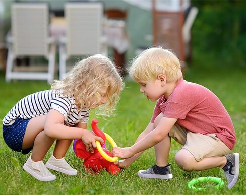 DADAWEN Boys Girls Toddler Sneakers Kids Lightweight Walking Shoes Mesh Breathable Tennis Shoes for Toddler/Little Kids in Kuwait