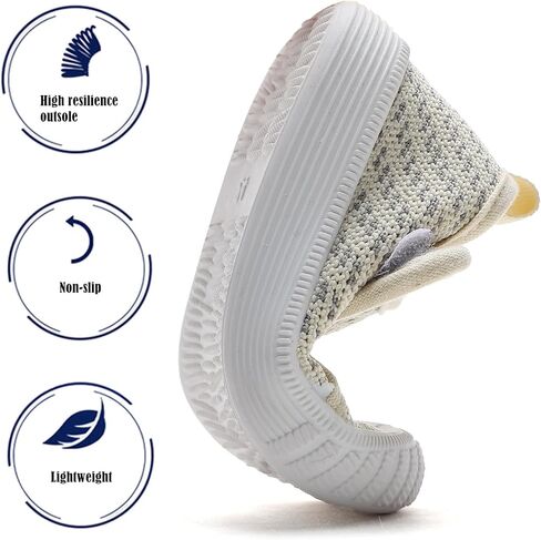 DADAWEN Boys Girls Toddler Sneakers Kids Lightweight Walking Shoes Mesh Breathable Tennis Shoes for Toddler/Little Kids in Kuwait