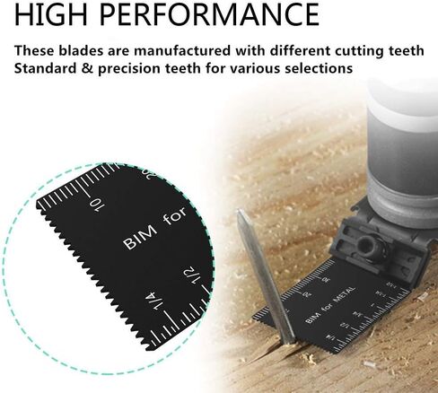 مجموعة من 66 شفرات منشار متأرجحة من HOTBEST، تناسب Fein Multimaster، وكابل Porter Rockwell، وBlack & Decker، وBosch Craftsman والمزيد in Kuwait