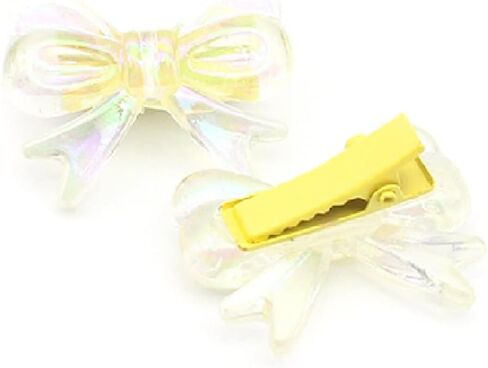 20 قطعة من مشابك شعر الاطفال، فيونكات شعر للفتيات الصغيرات، مشابك شعر للاطفال الصغار للشعر الناعم، دبابيس شعر مبطنة بالكامل، مشابك شعر صغيرة 1 انش، مشابك تمساح للبنات الرضع هدايا in Kuwait