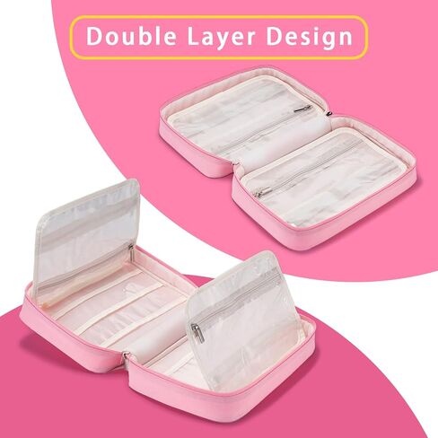 Baby Girls Hair Accessory Organizer, Baby Headband Organizer with Multi-Compartment for Baby Girls Hair Bows, Clips, Headbands-Aqua in Kuwait