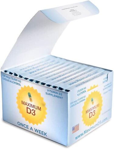 13,000 IU, 5 Capsules Total (5-week Supply) [Packaging May Vary] in Saudi Arabia