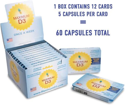 13,000 IU, 5 Capsules Total (5-week Supply) [Packaging May Vary] in Saudi Arabia