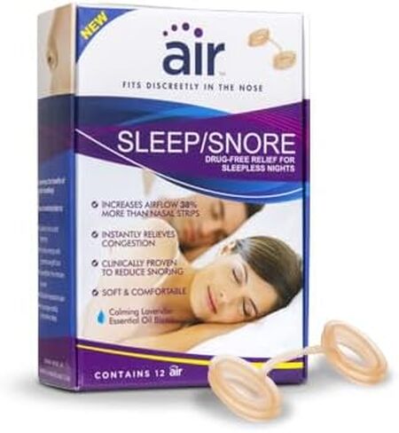 AirWare Travel | Advanced Nasal Filter | 4 Pack Size Small in Kuwait