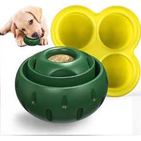 لعبة مضغ وصينية مكافآت للكلاب من Suzorede، لعبة مكافآت قابلة للملء تدوم طويلاً لإبقاء الجرو الخاص بك مشتتًا، قابلة للاستخدام، سهلة التنظيف، آمنة للكلاب - للكلاب الكبيرة بوزن 25 رطلاً وما فوق in Kuwait