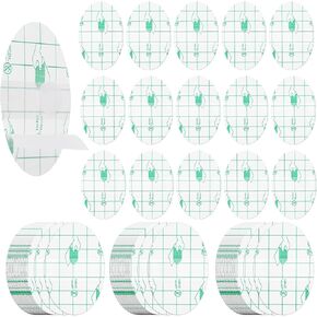 Ear Covers for Shower, 60 Pieces Waterproof Ear Stickers for Adults Ear Covers for Swimming Shower Ear Protectors with Waterproof Cotton Ear Plugs for Shower Surfing Snorkeling and Other Water Sports