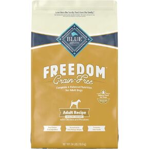 Blue Buffalo Freedom Grain Free Recipe for Dog, Healthy Weight Chicken Recipe, 4 lb in Saudi Arabia