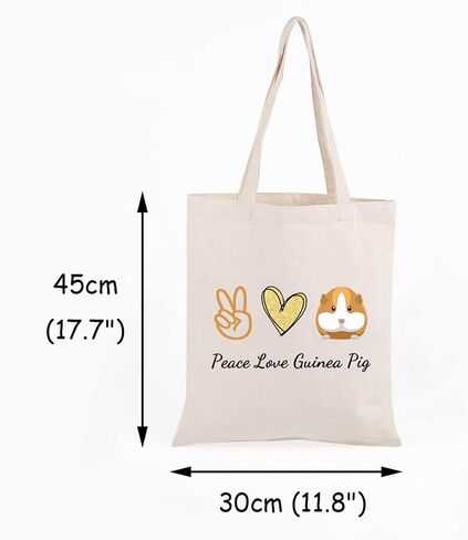 JXGZSO Guinea Pigs Makeup Bag Cavy Cosmetic Bag wheek Hamster Zipper Pouch Bag Gift Guinea Pig Animal Lover Gift (Guinea Pig) in Saudi Arabia