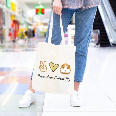 JXGZSO Guinea Pigs Makeup Bag Cavy Cosmetic Bag wheek Hamster Zipper Pouch Bag Gift Guinea Pig Animal Lover Gift (Guinea Pig) in Saudi Arabia