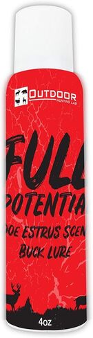 مختبر الصيد في الهواء الطلق، رائحة شبق الظبية الكاملة المحتملة لصيد الغزلان - جاذبة دو بول باك للغزلان ذو الذيل الأبيض - رائحة غزال بول البول للخدوش الوهمية، والسحب، والقطرات in Kuwait