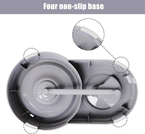 Pet Water Dispenser Station, 580ml/20oz Pet Water Feeder Automatic Water Drinking Fountain Bottle with Filter for Small Dog Puppy Cat Rabbit Small Animal in Kuwait