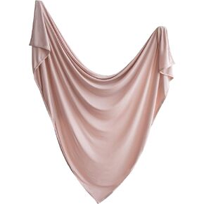 mushie Stretchy Baby Swaddle Blanket | Extra Soft & Snug Fit | 47"x47" (Tradewinds) in Kuwait