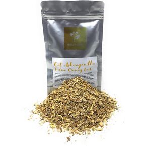 قطع أشواغاندا - جذر الجينسنغ الهندي - الجذر المقطوع مثالي لتعزيز العصائر واللاتيه والشوفان والكاكاو الساخن/الأيورفيدا - الوزن الصافي: 2.11 أونصة / 60 جم in Kuwait