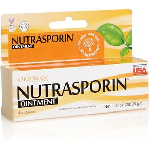 3rd Rock Essentials | Nutrasporin Silver Water Soluble Ointment (Jar) | Non Toxic Petroleum Free Non Antibiotic First Aid Ointment | All Natural Personal Care (3.3 oz Jar| 1 Pack)