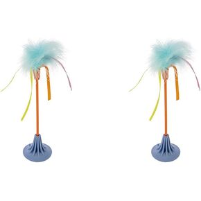 Petlinks Loopy Swooper Bouncy Wand Cat Toy - Randomly Selected Color, One Size