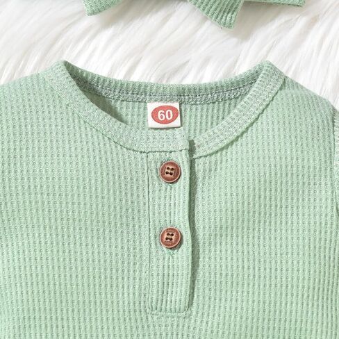 Aalizzwell Newborn Infant Baby Boys Girls Romper in Saudi Arabia