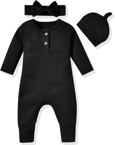 Aalizzwell Newborn Infant Baby Boys Girls Romper in Saudi Arabia