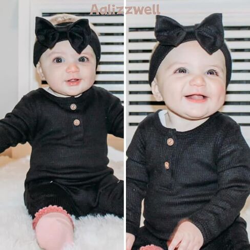 Aalizzwell Newborn Infant Baby Boys Girls Romper in Saudi Arabia