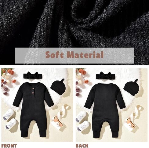 Aalizzwell Newborn Infant Baby Boys Girls Romper in Saudi Arabia