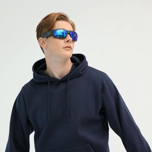 نظارات شمسية كاميرا OhO، HD 1080 32 جيجا نظارات شمسية رياضية مع كاميرا مدمجة بدقة 15 ميجابكسل وحماية من الأشعة فوق البنفسجية 400 وعدسة قابلة للتبديل in Kuwait