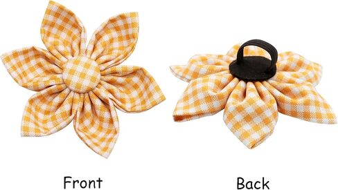 Lionet Paws Valentine‘s Day Dog Collar with Flower, Soft and Comfortable, Adjustable Collar for Medium Dogs Girl, Neck 13.5-22 inches in Saudi Arabia