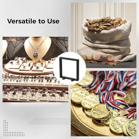 ايكيتي مجموعة من 8 حوامل عرض باطار عائم ثلاثي الابعاد in Kuwait