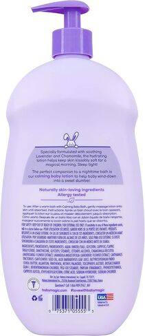Baby Magic Calming Body Lotion, Lullaby Scent, Lavender & Chamomile, Lavender, 16.5 Fl.Oz in Kuwait