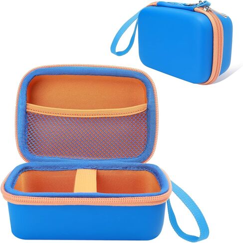 حافظة كاميرا TUNYINSH للأطفال لكاميرات الفيديو الرقمية Goopow/Seckton/YEEHAO/Desuccus/CIMELR/ENGUNS/HOOMOON/Agoigo للأطفال والأطفال، أفضل هدية لعيد الميلاد في عيد الميلاد (أزرق داكن) in Kuwait