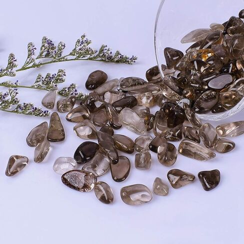IMALY Amazonite Tumbled Chips Stone Polished Crushed Healing Crystal Quartz Pieces Irregular Shaped Stones for Home Decorative Stones Vases Plants Succulents 0.5lb in Saudi Arabia