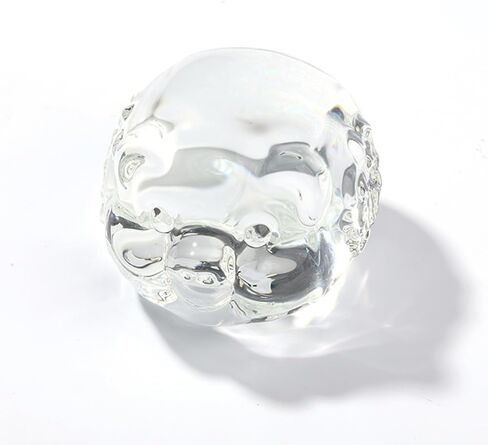 2inches K9 Crystal Pig Figurine Miniatures Glass Animal Pig Pet Miniature House Decoration Zodiac Crafts Cute Ornaments Kids Gifts (Black) in Saudi Arabia